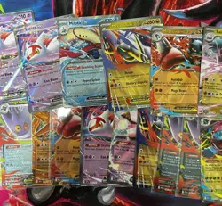 146 Ex Pokemon Card Lot Pikachu, Latias, Mega, Eeveeolution - Image 2