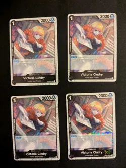 Victoria Cindry OP06-091 Jolly Roger Foil PRB-01 Playset - One Piece Card Game - Image 1