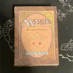 Wizards of the Coast Magic Revised Edition Starter Deck 60 Cards 1994 - Image 1