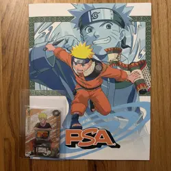 PSA Magazine Kayou NARUTO Uzumaki Promo Card NRSA-PR-003 Foil - Image 1