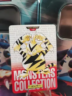 Pokemon Karte Card Elektek Electabuzz Monsters Collection Red Carddass 1997 Exc - Image 1