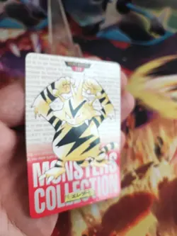 Pokemon Karte Card Elektek Electabuzz Monsters Collection Red Carddass 1997 Exc - Image 3