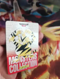 Pokemon Karte Card Elektek Electabuzz Monsters Collection Red Carddass 1997 Exc - Image 4