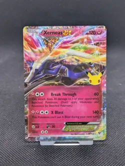 Xerneas EX 97/146 SWSH Celebrations 25th Pokemon Card Holo NM/M - Image 1