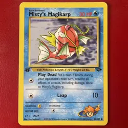 Misty's Magikarp 88/132 Gym Challenge Regular First Edition Pokemon Card - Image 1