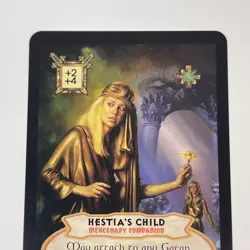 Hyborian Gates CCG TCG Hestias Child Promo Card By Cardz Boris Vallejo 1995 Rare - Image 3