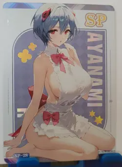 Rei Ayanami Neon Genesis SP Card Goddess Story Secret Words Waifu Anime SP-28 - Image 1