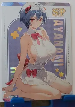 Rei Ayanami Neon Genesis SP Card Goddess Story Secret Words Waifu Anime SP-28 - Image 2