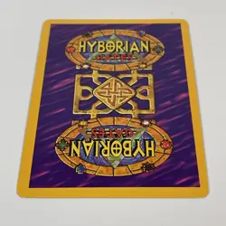Hyborian Gates CCG TCG Dragons Eyes Promo Card By Cardz Boris Vallejo 1995 Rare - Image 5
