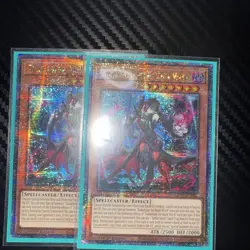 Diabellstar the Black Witch AGOV-EN006 Quarter Century Rare Yu-Gi-Oh Card - Image 1