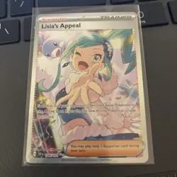 Pokemon Card Lisias Appeal Sir Surging Sparks 246/191 NM Condition - Image 1