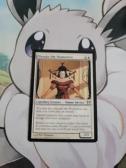 MTG Masako the Humorless Champions of Kamigawa 33/306 Regular Rare W5 - Image 1