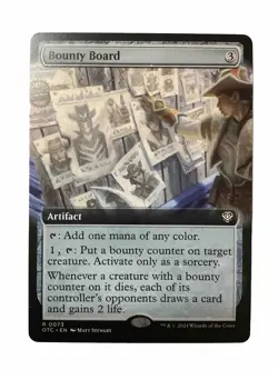 MTG OTC: Bounty Board (Artifact) Extended Art Rare 0073 - Image 1