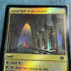 Great Hall of the Citadel Universes Beyond: LOTR Common Foil NM MTG - Image 4