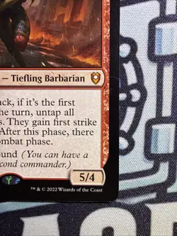 Karlach, Fury of Avernus Commander Legends: Battle for Baldur's Gate Regular LP - Image 4