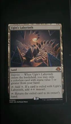 Ugin's Labyrinth Modern Horizons 3 Regular LP Magic MTG - Image 1