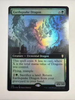 Earthquake Dragon (Extended Art) Commander Legends: Battle for Baldur's Gate... - Image 1