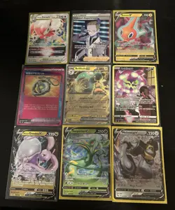 Pokemon TCG 150 Card Lot Contains EX V VMAX VSTAR TG Full Art - Read Description - Image 5
