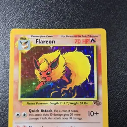 (Legendary Collection) Pokemon FLAREON Card Set 10/110 Holo Rare.MP+ - Image 3