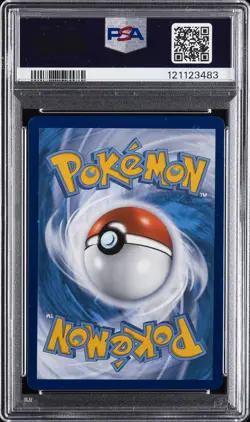 2021 POKEMON SWORD & SHIELD FUSION STRIKE #245 FULL ART/CELEBI V PSA 8 - Image 2