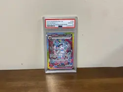 2025 POKEMON PRE EN-PRISMATIC EVOLUTIONS #156 SYLVEON EX PSA 10 - Image 1
