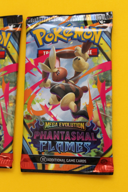 POKEMON MEGA EVOLUTION PHANTASMAL FLAMES 2 BOOSTER PACKS SEALED - Image 3