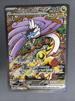 Pokemon TCG Raging Bolt EX 166/131 Prismatic Evolutions - Image 1