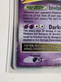Pokemon TCG Giratina LV.X DP38 Black Star Promo Diamond and Platinum - Image 4