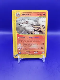 Arcanine 3/144 Skyridge Rare Pokemon TCG Nintendo - Image 1