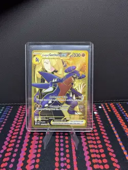 241/182 Cynthia's Garchomp ex - Destined Rivals Gold Hyper Rare NM - Image 1