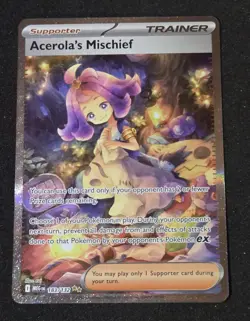 Acerola's Mischief (Special Illustration Rare) 183/132 - Mega Evolution Pokemon - Image 1