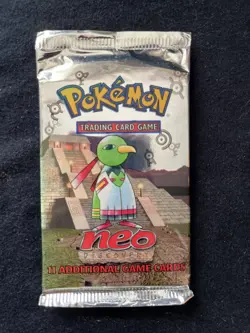 Pokemon Neo Discovery Booster Pack Factory Sealed, Unweighed - Image 1