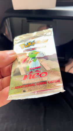 Pokemon Neo Discovery Booster Pack Factory Sealed, Unweighed - Image 2