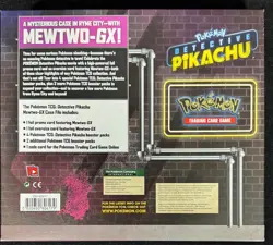 POKEMON Detective Pikachu CHARIZARD GX Case File Box NICE! - Image 5