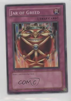 Jar of Greed 1st Ed. YuGiOh Labyrinth Nightmare #LON-047 2003 - Image 1