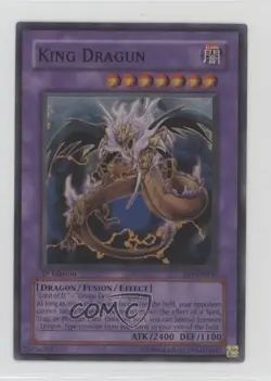 King Dragun 1st Ed. YuGiOh Flaming Eternity #FET-EN036 2005 - Image 1