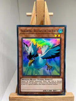 Blackwing - Blizzard The Far North - Ultra Rare 1st Edition BLCR-EN059 NM YuGiOh - Image 1