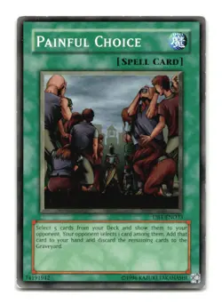 Painful Choice - DB1-EN033 - YuGiOh-MP - Image 1