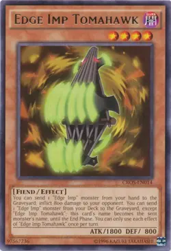 Edge Imp Tomahawk - CROS-EN014 - Rare - Unlimited Edition - Lightly Played - Image 1