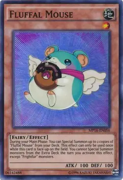 Fluffal Mouse - MP16-EN056 - Super Rare - Unlimited Edition - Lightly Played - Image 1