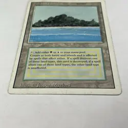 Tropical Island Dual Land Revised Edition MTG Magic the Gathering Jesper Card - Image 3
