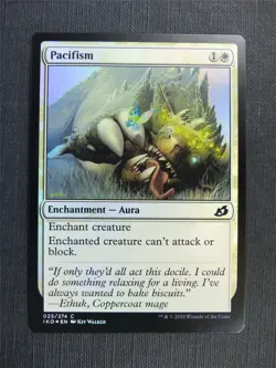 Pacifism Foil - IKO - Mtg Card - Image 1