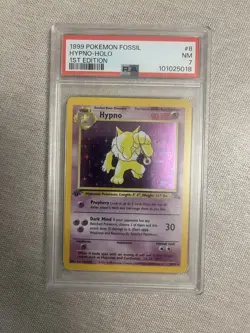 Hypno Pokemon Card - Holographic, 1st Edition, Newly Graded - Image 1