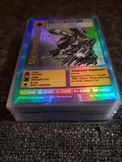 Complete Vintage 54 Card Digimon CCG Battle Series 2 Set Machinedramon Gatomon + - Image 1