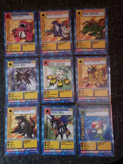 Complete Vintage 54 Card Digimon CCG Battle Series 2 Set Machinedramon Gatomon + - Image 4