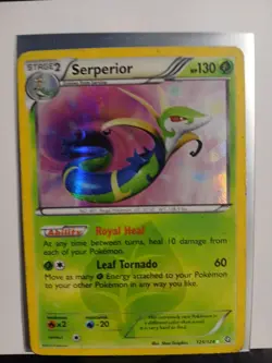 Serperior 125/124 Dragons Exalted Secret Rare Pokemon TCG Card USA English - Image 1