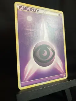 Pokemon TCG 2010 HGSS Psychic Espeon Energy Card 119/123 LP - Image 3