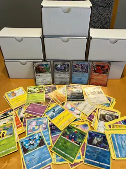 Pokemon TCG Bulk Card Lot 200 Cards, Holos and Reverse Holos - No Energy - Image 1