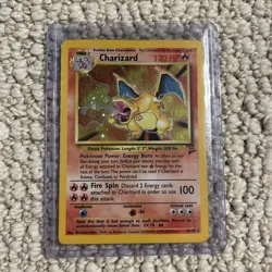 Pokemon Cards Charizard 4/130 Holo Rare Base Set 2 - MP - Image 1