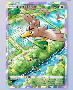 Farfetch'd Pokemon TCG Pocket Deluxe Pack Ex Card Digital Card Trade - Image 1